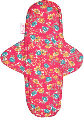 

Femy Washable & Reusable Cloth Pad - Floral Pink Sanitary Pad