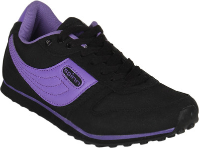 

Spinn Brisk Running Shoes For Women(Purple, Black purple