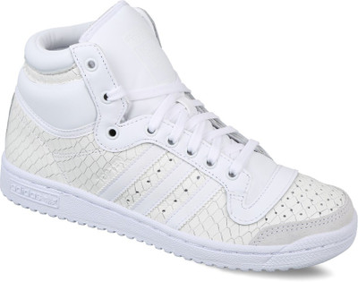 

ADIDAS ORIGINALS TOP TEN HI W Sneakers For Women(Black, Ftwwht/ftwwht/cblack