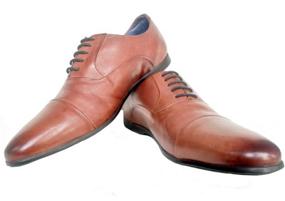 

FUOKO WAINERS Oxford For Men(Brown