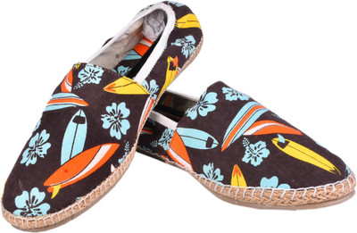 

Miamo Blues Canvas Shoes For Men(Brown