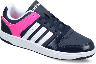 

ADIDAS NEO VS HOOPSTER W Sneakers For Women(Navy, Conavy/ftwwht/shopin