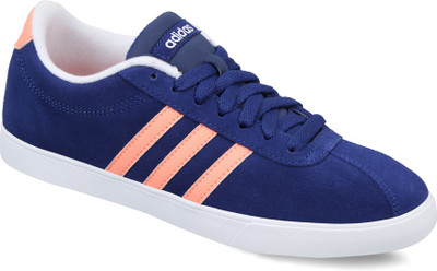 

ADIDAS NEO COURTSET W Sneakers For Women(White, Uniink/sunglo/ftwwht