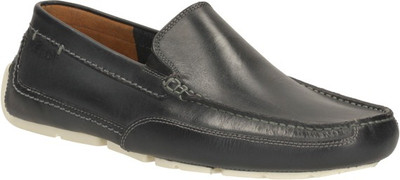 

Clarks Ashmont Step Navy Nubuck Loafers For Men(Black