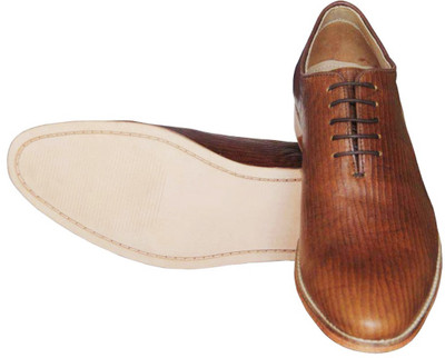 

FUOKO LIZARDO Lace Up For Men(Brown