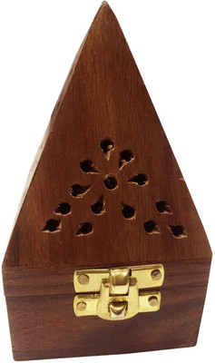 

MNA Decorative Showpiece - 12 cm(Wooden, Brown)