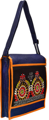 

Tap Fashion Women Casual Blue PU Sling Bag