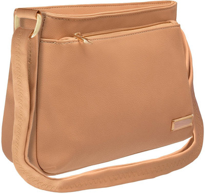 

Tap Fashion Women Casual Khaki PU Shoulder Bag