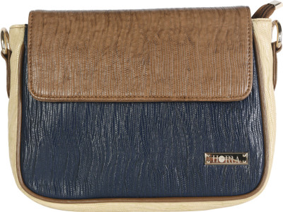 

Horra Women Casual Blue PU Sling Bag