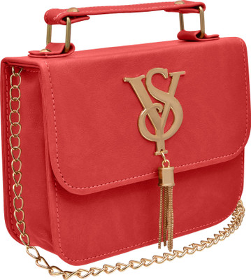 

Tap fashion Women Casual Pink PU Shoulder Bag