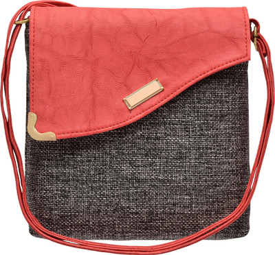 

Tap fashion Women Casual Pink PU Shoulder Bag