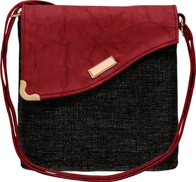 

tap fashion Women Casual Red PU Shoulder Bag