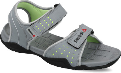 

REEBOK Z CONNECT Flip Flops, Grey/lime/met sil/blk
