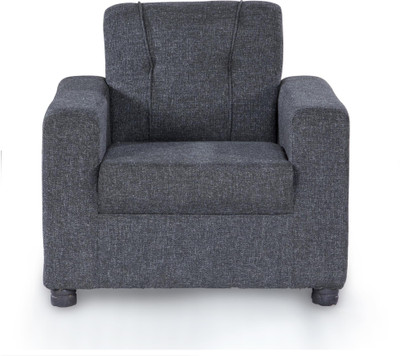 

Furnicity Fabric 1 Seater Sofa(Finish Color - Grey)