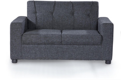 

Furnicity Fabric 2 Seater Sofa(Finish Color - Grey)