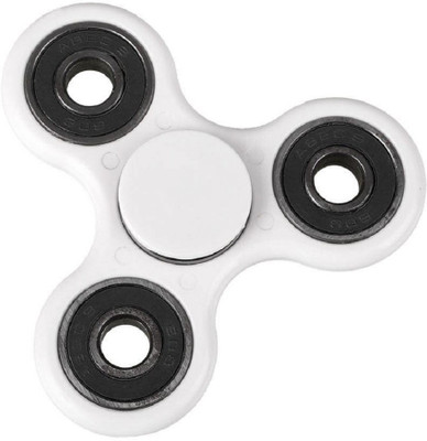

Vox Fidget Spinner with Ceramic Bearing, Tri-Spinner, Hand Spinner, Anti Stress Toy, Useful for ADHD, Autism, Spins upto 1-3 minutes (White)(White)