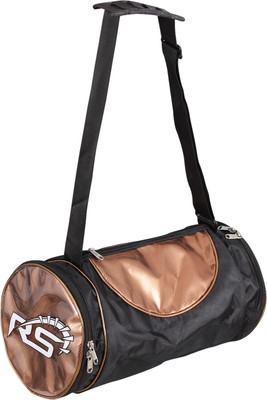 

RS SPORT FITNESS GYM BAG(Black, Kit Bag, Black;brown