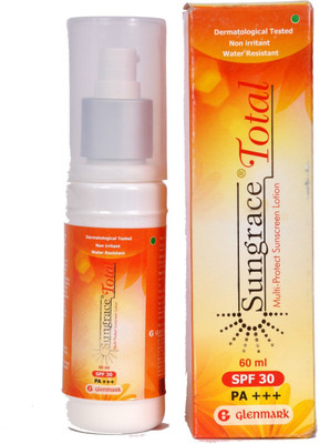 

Glenmark SUNGRACE TOTAL - SPF 30 PA++++(60 ml)