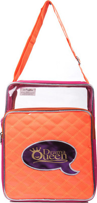 

Lill Pumpkins Orange Maroon Drama Queen Tuition Bag(Orange)