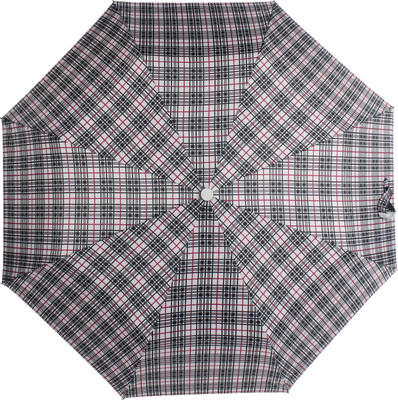 

HOU-DY Checks Print Auto Open Unisex Windproof Umbrella(Multicolor)