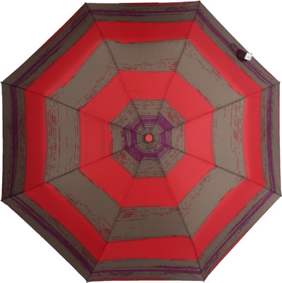 

HOU-DY 3 Fold Auto Open Pongee Unisex Multicolor Umbrella(Multicolor)