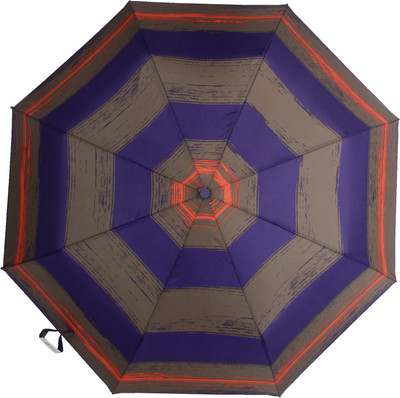 

HOU-DY 3 Fold Auto Open Pongee Unisex Umbrella(Multicolor)