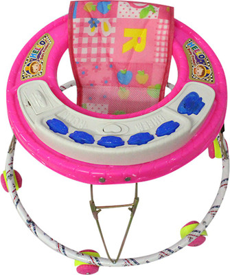 

Mofaro Musical Activity Walker With Parent Rod(Pink)