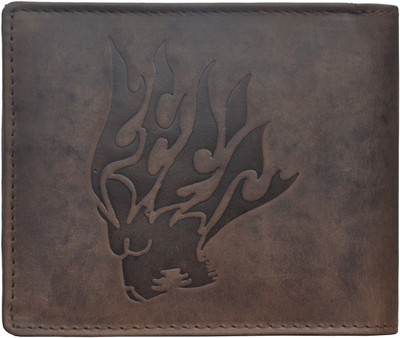 

Tamanna Men Brown Genuine Leather Wallet(6 Card Slots)