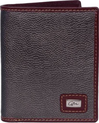 

Gentleman Men Brown Genuine Leather Wallet(7 Card Slots)