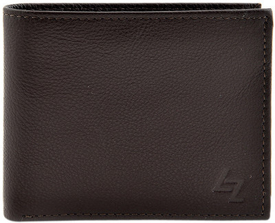 

Leather Zentrum Men Brown Genuine Leather Wallet(10 Card Slots)