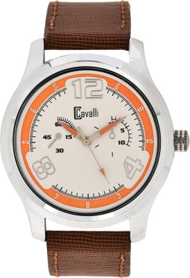 cavalli CW259 White Brown Dial Watch  - For Men   Watches  (Cavalli)