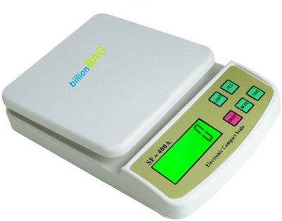

Billionbag 7 kg Digital with inbuilt Batteries Multi-Purpose Kitchen Weighing Scale(Off-White)
