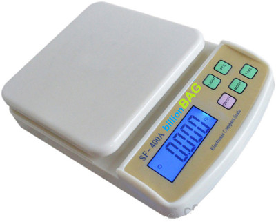 

Billionbag Fine Quality ABS 5 kg with Diff. Weighting units Digital Multi-Purpose Kitchen Weighing Scale(White)