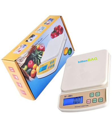 

Billionbag Back Light 5 kg With TareDigital Multi-Purpose Kitchen Weighing Scale(White)