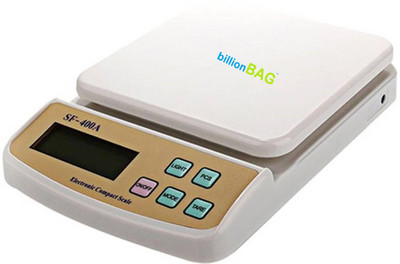 

Billionbag 10 kg with tare Function Digital Multi-Home Purpose Kitchen Weighing Scale(Off-White)