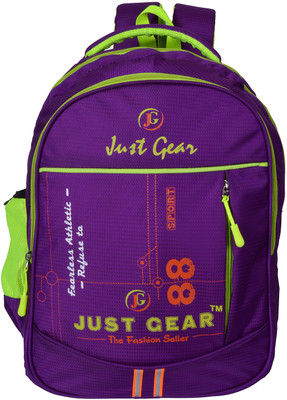 

JustGear 712 25 L Backpack(Purple), D purple and p green