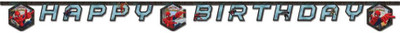 

Disney Spider Man Die-Cut Happy Birthday Banner(3.5 ft, Pack of 1)