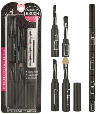 

Yoana 4 in 1 Brush Pen Folding Makeup Brush Set(Pack of 4)