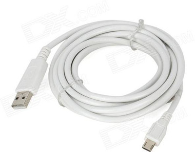 

Debock Fast Charger Micro USB Cable(All Smartphones, Tablets and MP3 player, White, Sync and Charge Cable)