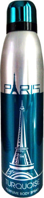 

Paris Turquoise Perfume Body Spray - For Men & Women(200 ml)