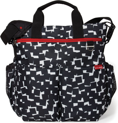 

Skip Hop Duo Signature Diaper Bag, Cubes, Black/White Diaper Bag(Black/White)