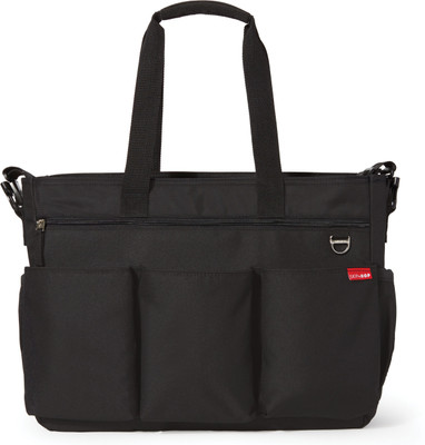 

Skip Hop Duo Double Signature Diaper Bag Black Diaper Bag(Black)
