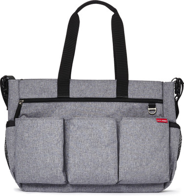 

Skip Hop Duo Double Signature Diaper Bag, Heather Grey Diaper Bag(Heather Grey)