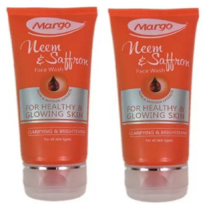 

Margo Neem & Saffron Facewash Pack of 2 Face Wash(100 g)