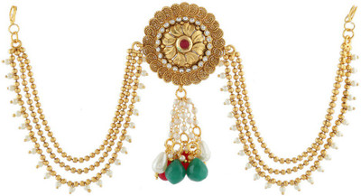 

Anuradha Art Jewellery Designer Hair Chain(Multicolor)