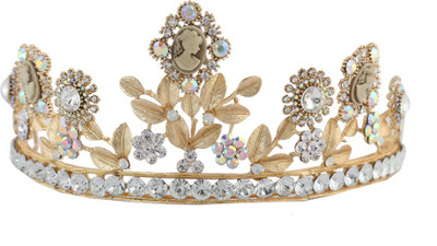 

Anuradha Art Jewellery Trendy Hair Chain(Gold, White)
