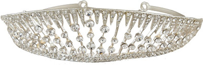 

Anuradha Art Jewellery Trendy Hair Chain(Gold, White)
