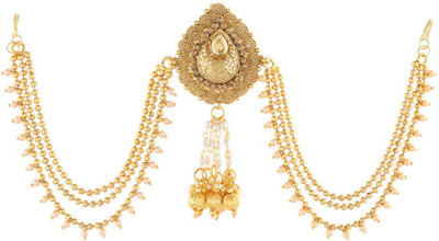 

Anuradha Art Jewellery Designer Hair Chain(Gold)