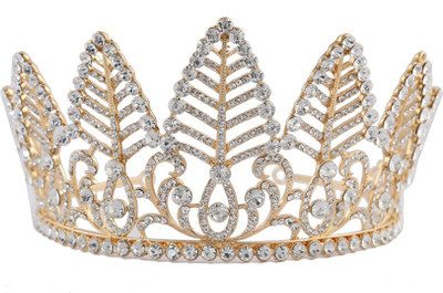 

Anuradha Art Jewellery Trendy Hair Chain(Gold, White)