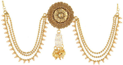 

Anuradha Art Jewellery Designer Hair Chain(Gold)